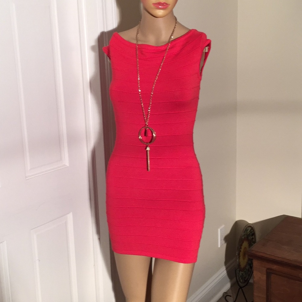 Fun coral like new dress!!